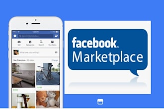 create automated social media bot, facebook marketplace, autolisting bot