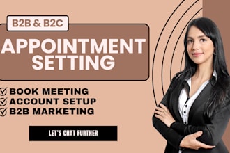 be your linkedin marketing manager, b2b b2c appointment setter