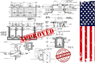design drainage and septic plan with  pe stamp for tx, ca, fl, ny, nj