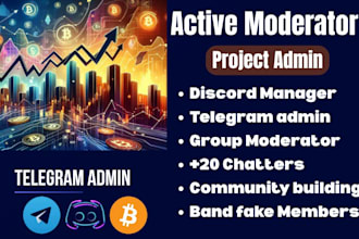 create your telegram group set up bot and manage telegram community moderator
