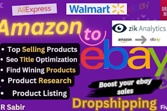 do amazon to ebay dropshipping top product listings, lister