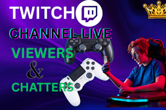 organically boost twitch live viewers, twitch viewers to promote twitch channel