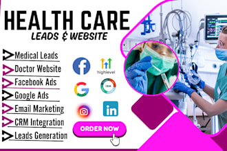 generate medical healthcare weight loss dental care home care leads facebook ads