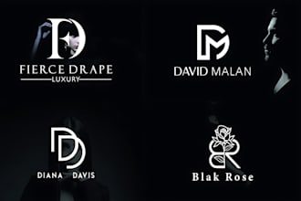 do modern luxury fashion clothing brand business logo design