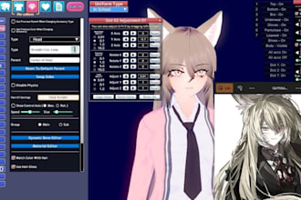 create, edit, convert, fix or rig your 3d koikatsu model