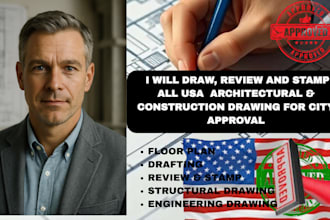 draw stamp architectural floor plan structural engineer permit framing plan mep