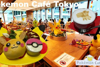 purchase ghibli museum ticket, pokemon cafe reservation