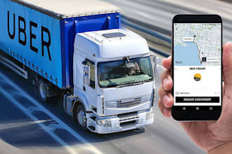 build logistics website trucking, dispatch freight brokerage cargo payment app