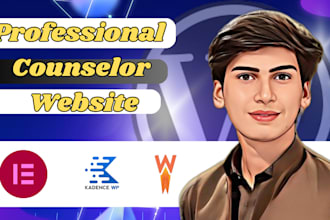 design a professional counselor website