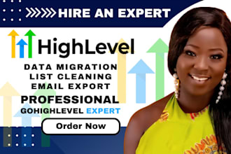 do gohighlevel data migration list cleaning list segmentation ghl sales funnel
