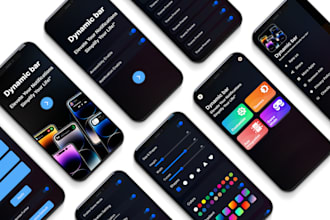 design a modern mobile app UI design for ios and android in figma