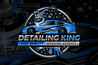 make a luxury car racing, car logo auto repair, automotive or graphics design