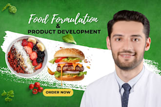 be your professional food formulation and product development services