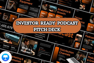 podcast pitch deck podcast investor ready pitch deck tv film house pitch deck