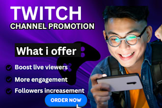 do twitch promotion, twitch live, viewers live viewers channel promotion