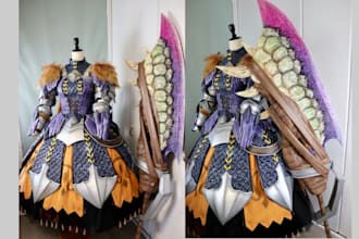 wearable cosplay creation 3d cosplay model full knight 3d armor for 3d printing
