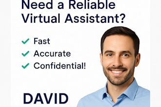 be your virtual assistant for data entry and web research