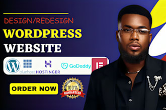 wordpress website on bluehost godaddy hostinger strato ionos hostgator wix duda