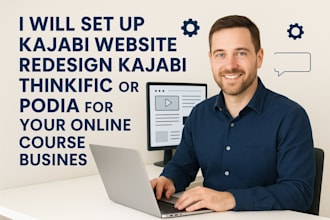 design kajhabi website, redesign kajhabi website, sales funnel, thinkific, podia
