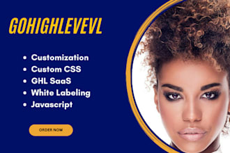 customize, manage, build gohighlevel white label, ghl saas crm, css, javascript