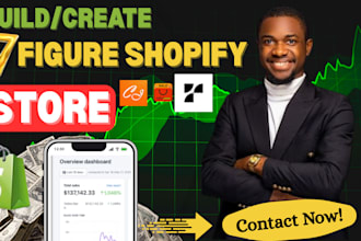 design, redesign shopify store, shopify website, shopify dropshipping store