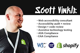 review your shopify store for accessibility best practices