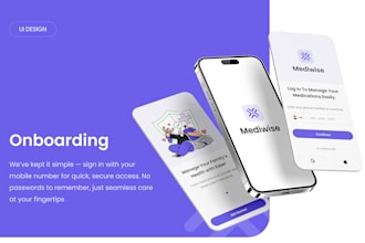 design a telehealth app with patient doctor chat and emergency service