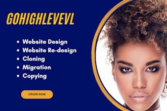 replicate, migrate, clone, copy, redesign, design go high level website ghl
