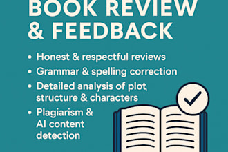be your professional book reviewer and critic