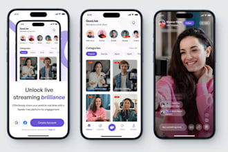 develop live streaming app video streaming app live streaming website ott app