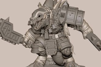do sculpting and modelling using zbrush