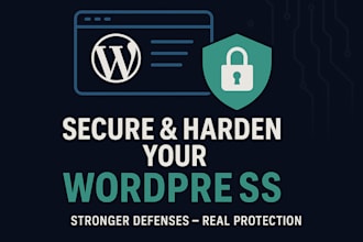 secure and harden your wordpress website