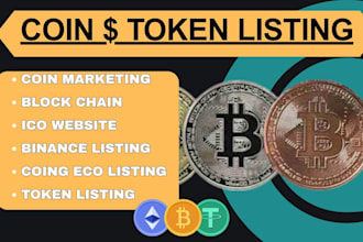 do coin listing, token listing, ico listing on coinmarketcap, crypto exchanges
