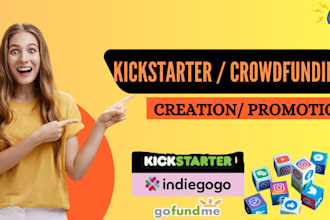generate guarantee USA backers donors list for kickstarter gofundme campaign