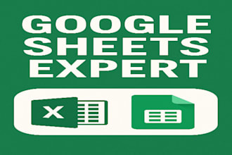 be your expert in google sheets, automation, and dashboard