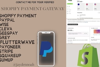 activate shopify payment for your online store