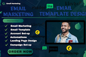 mailerlite landing pages, automations, email marketing email campaign klaviyo