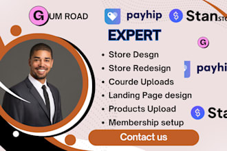 design stan store payhip gumroad beacon ai upload courses pensight
