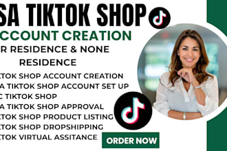 create USA tiktok shop account setup USA tiktok shop manage tiktok shop