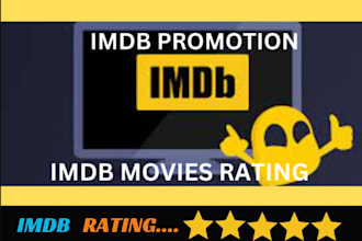 promote and rate your imdb and improve starmeter rank