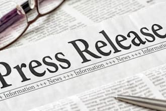 write and submit press releases for products, events, brands and music promotion