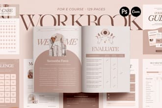 do book formatting, typesetting editing professional layout design for workbook