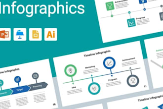 create research reports, presentation infographics, statistical charts