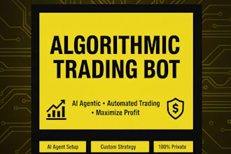 create an ai agentic or algorithmic trading bot