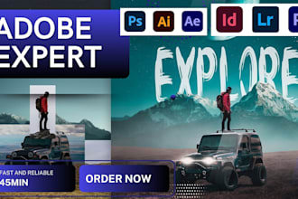 deliver expert level photo compositing and visual manipulation
