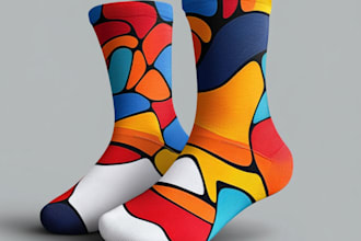 make beautiful socks design