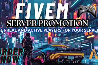 fivem server promotion, fivem server promotion, active fivem server advertise