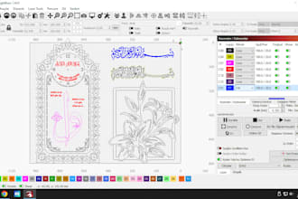 create custom 2d vector drawings for laser cutting svg, dxf, ai