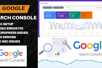 fix google search console and analytics error indexing issues