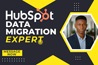 migrate data from any crm to hubspot, manage hubspot sales pipeline, leads